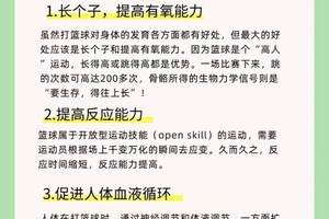 为什么良好的训练条件对篮球发展至关重要